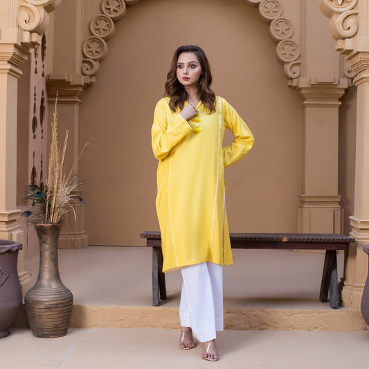 1 Piece Embroidered Kurta