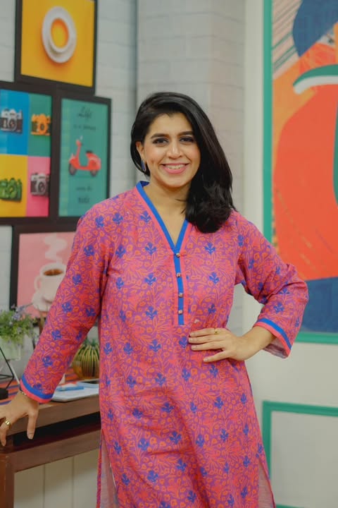 1 Piece Printed  Cotton Stitched Kurta