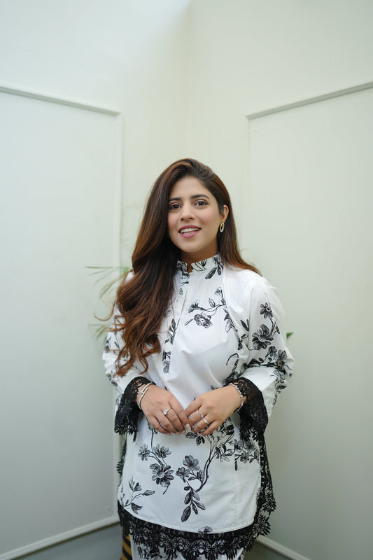 2 Piece Cotton Printed  Co- Ord Set