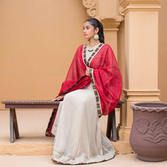 3 Piece Embroidered Suit