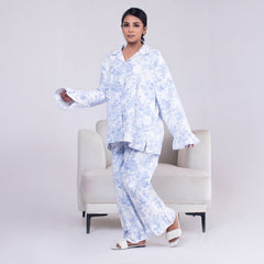 2 Piece PJ Suit- Cotton Comfy Flannel ( Shirt + Trouser)