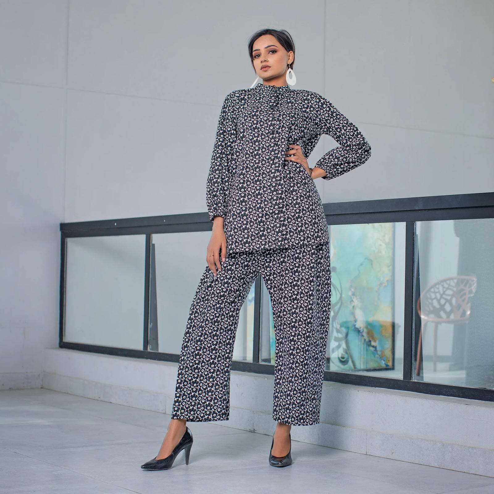 2 Piece Cotton Printed Co-Ord Set
