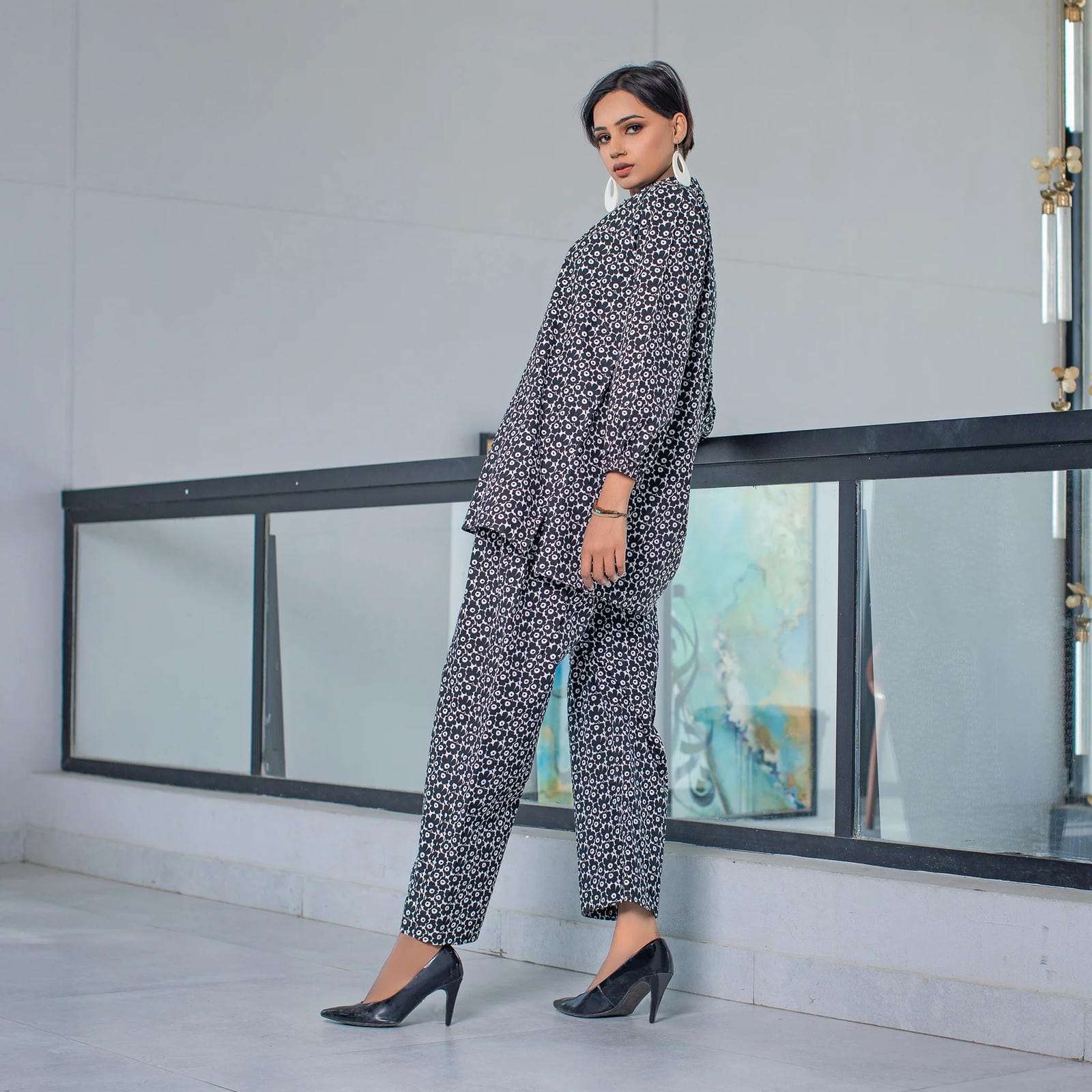 2 Piece Cotton Printed Co-Ord Set