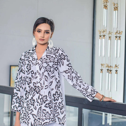 2 Piece Cotton Printed Co-Ord Set