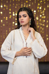 1 Piece Cotton Embellished Kurta