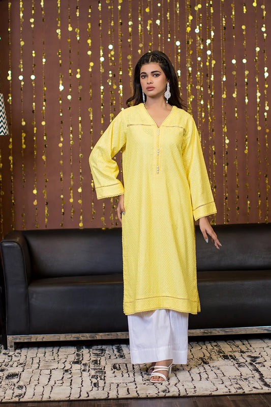 1 Piece Cotton Chicken Kari Kurta