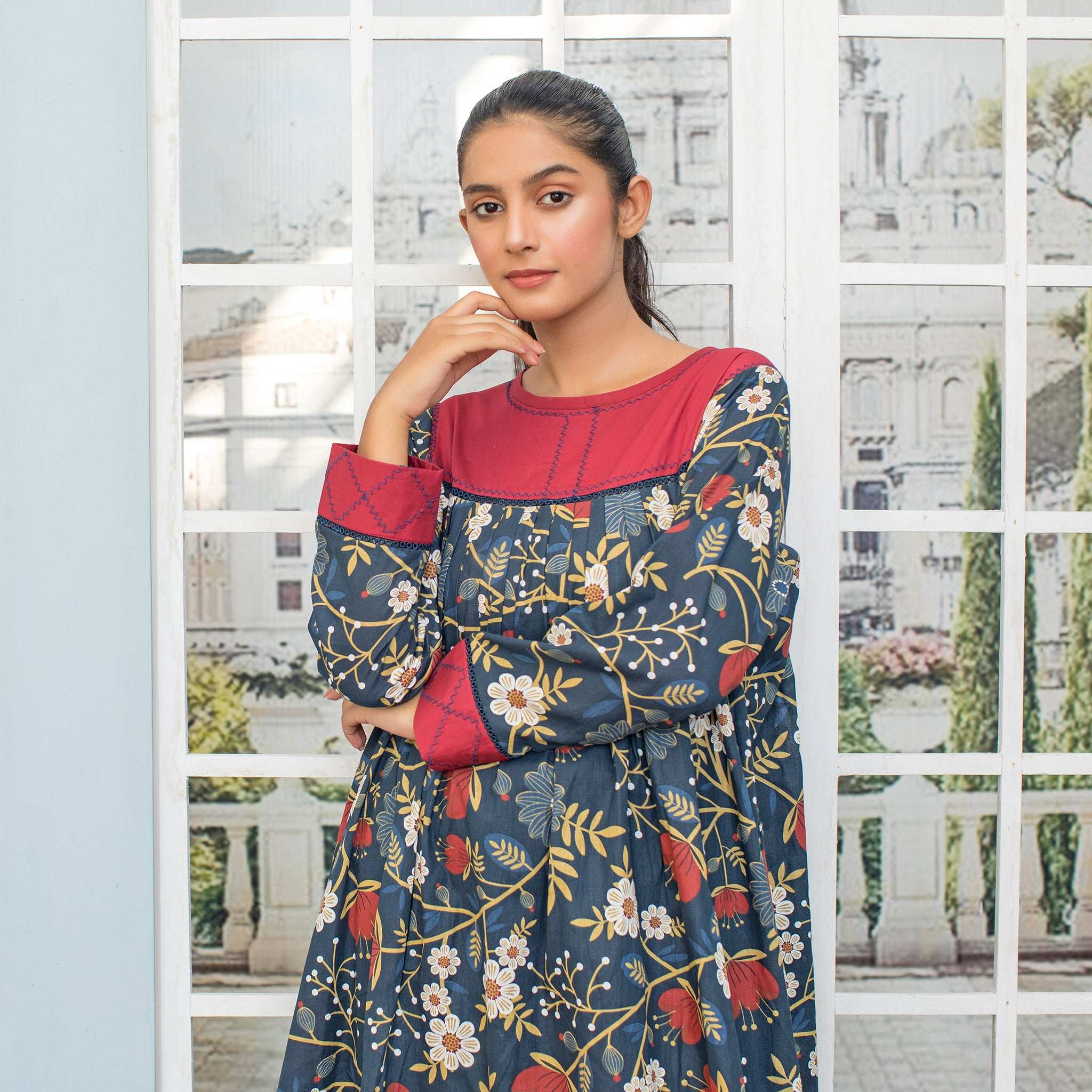 1 Piece Embroidered Kurta