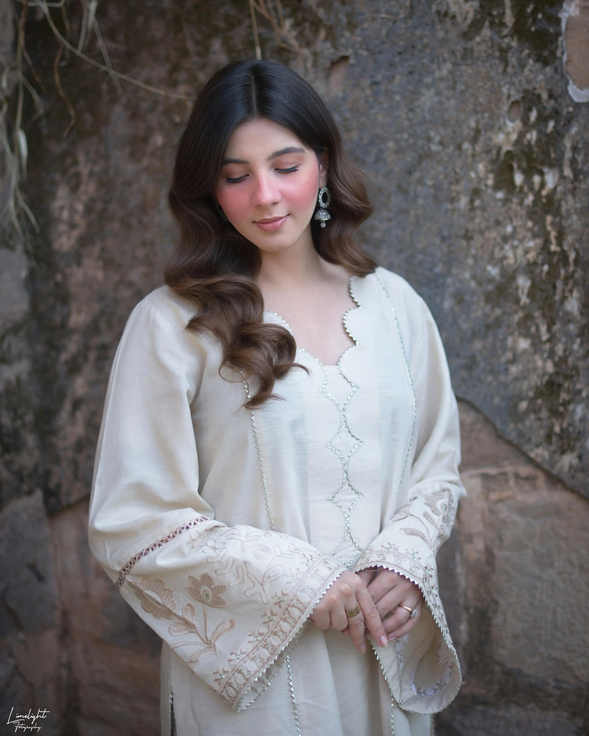 Embroidered Cotton Lawn  2-Piece Co-Ord Set