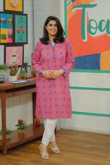 1 Piece Printed  Cotton Stitched Kurta