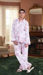 2 Piece PJ Suit- Cotton Comfy Flannel ( Shirt + Trouser)