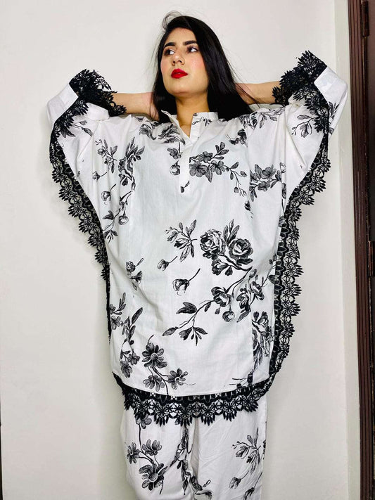 2 Piece Cotton Printed  Co- Ord Set