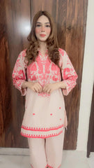2 Piece Cotton Printed Co- Ord Set