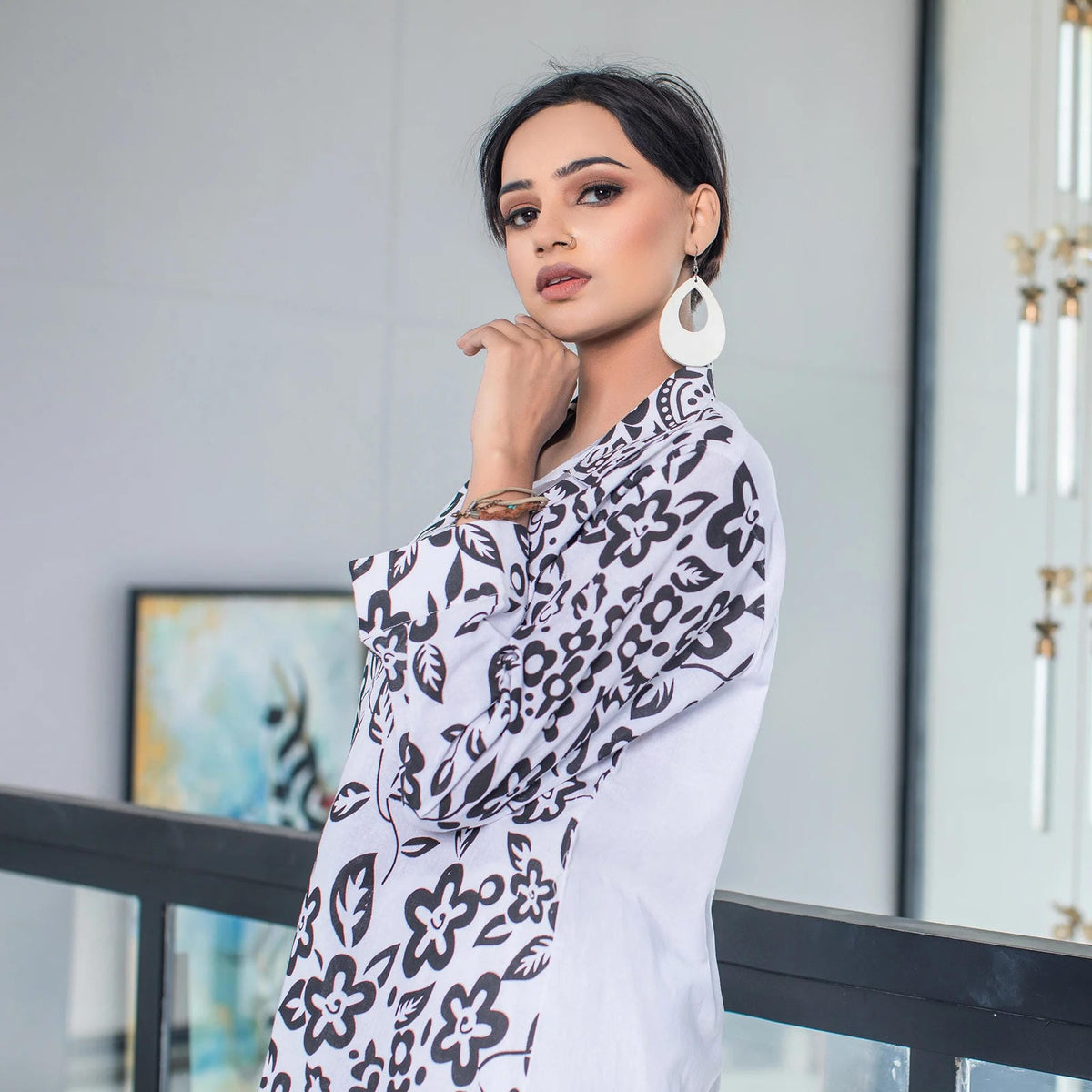 2 Piece Cotton Printed Co-Ord Set
