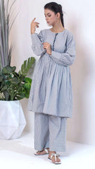 2 Piece Cotton Printed  Co- Ord Set