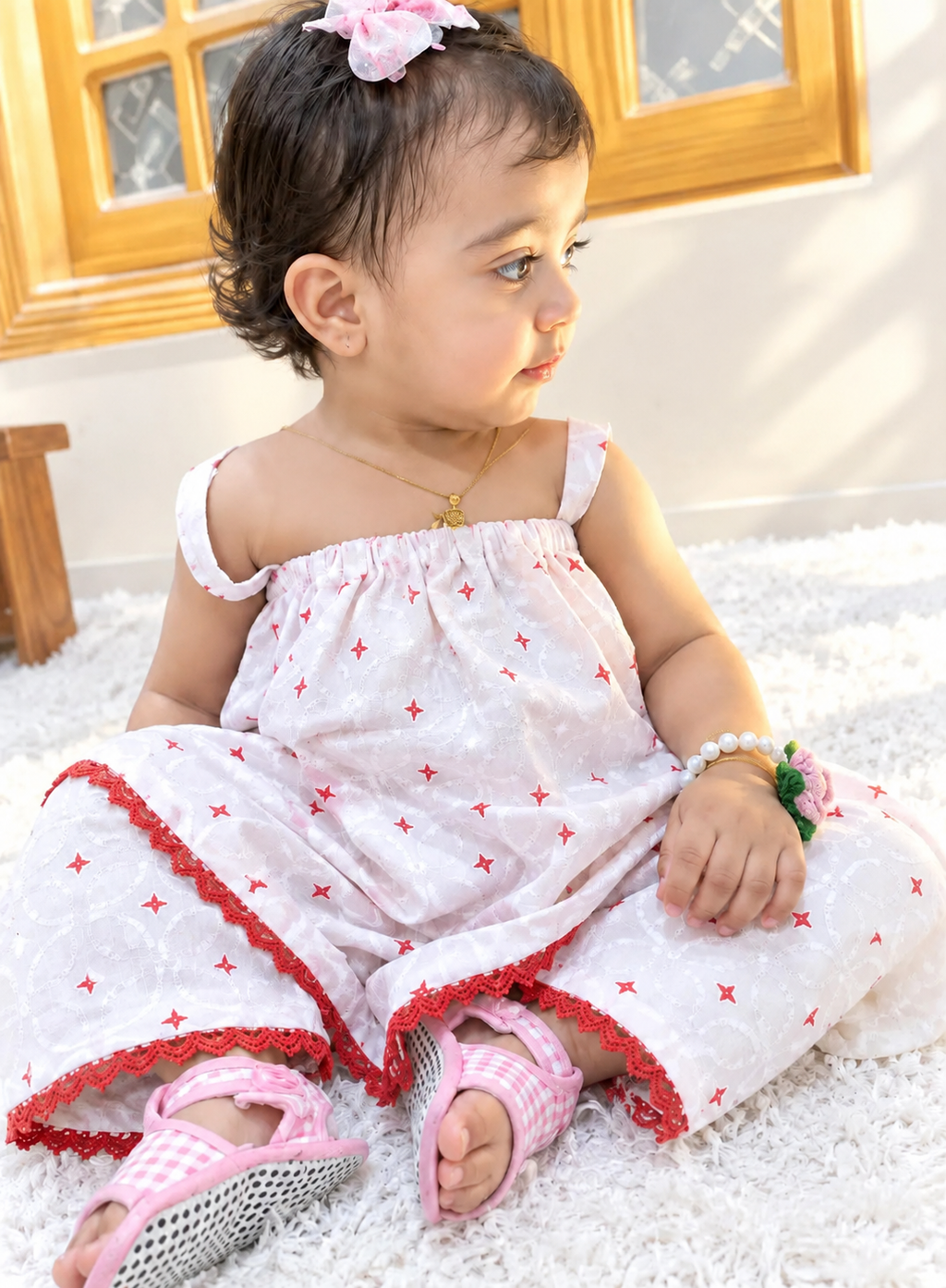Girls Cotton 2-Piece Set