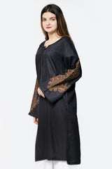 1 Piece Embroidered Stitched Shirt with Zari Works - 100% Cotton Urban Cut 