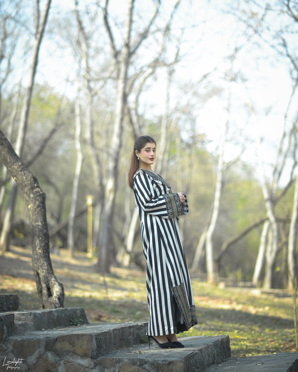 2 Piece Embroidered Cotton Long Co-Ord Set