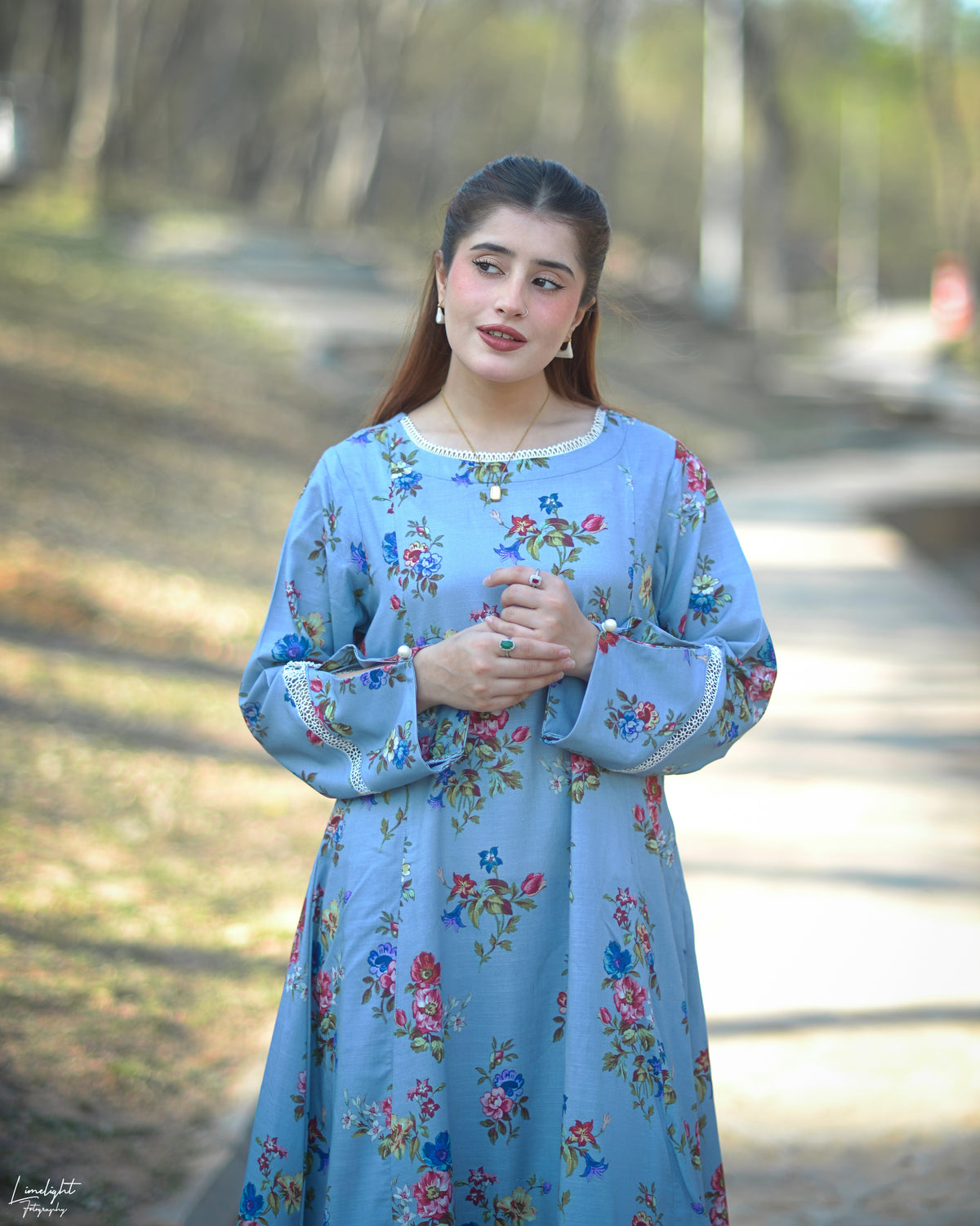 Emboidered Cotton 2 Piece