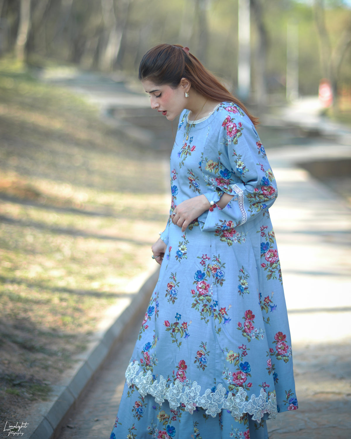 Emboidered Cotton 2 Piece