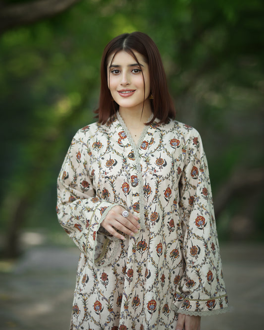 2 Piece Cotton Printed Co- Ord Set