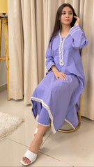 Elegant & Comfortable Cotton Embroidered Suit 2 Piece