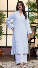 1 Piece  Cotton Printed Long Dress