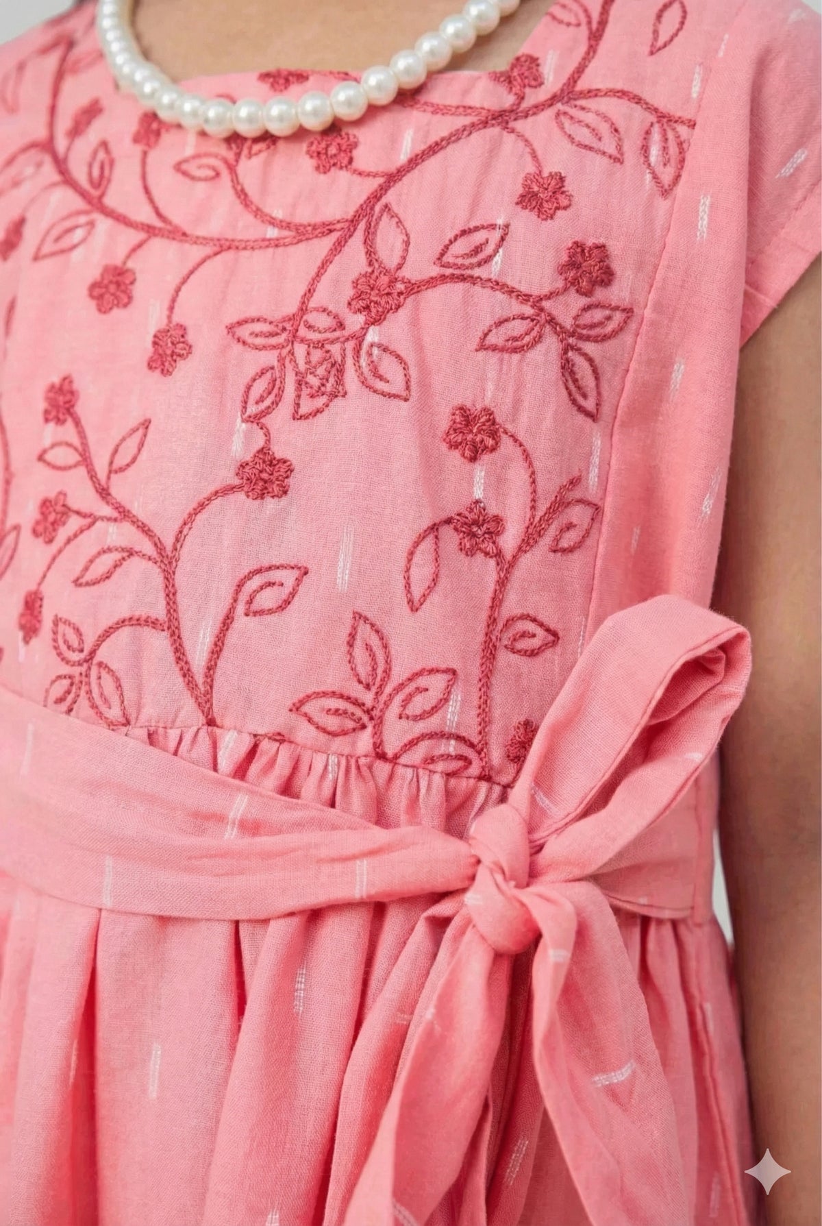 1 Piece Yarn Dyed Dobby + Embroidered Shirt-100% Cotton