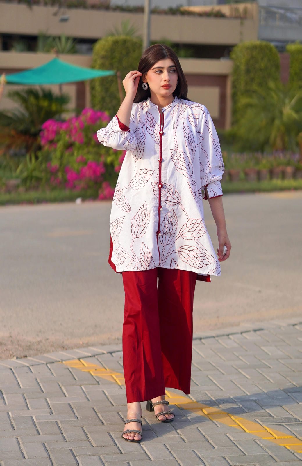 2 Piece Cotton Printed Co- Ord Set