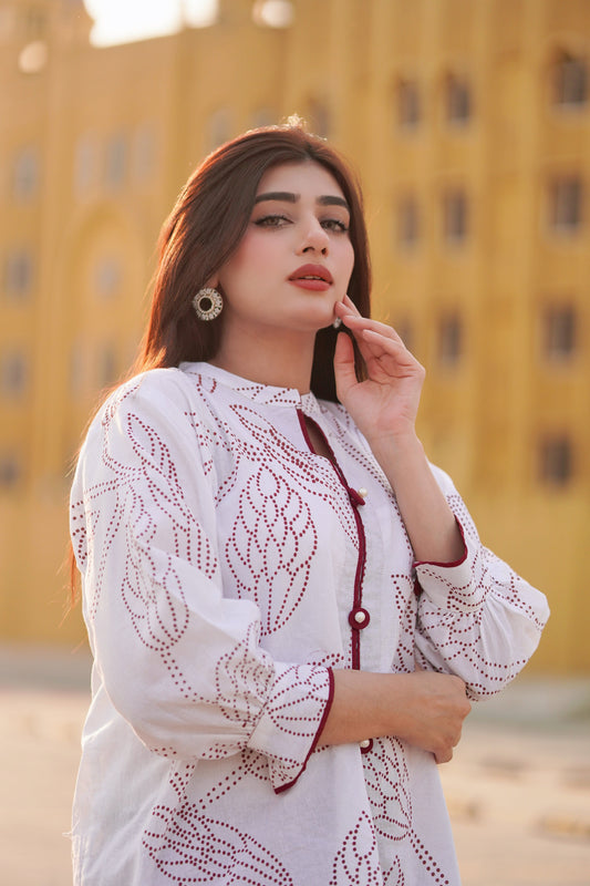 2 Piece Cotton Printed Co- Ord Set