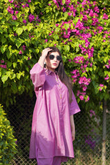 Elegant Cotton Yarn Dyed Co Ord Set 2 Piece
