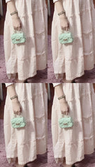 Light Pink Cotton Maxi Dress – 1 Piece Casual Wear