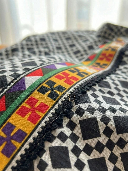 2 Piece Cotton Printed Suit