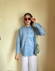 Cotton Garment Wash Shirt – Breathable & Everyday Wear