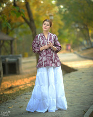 Printed Cotton Shirt for Women – Floral Everyday Wear