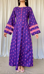 2 Piece Cotton Printed Dress