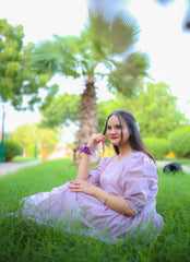 Seer Sucker Cotton Women Dress – Elegant & Comfortable