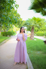 Seer Sucker Cotton Women Dress – Elegant & Comfortable