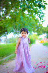 Seer Sucker Cotton Kids Dress – Soft & Breathable
