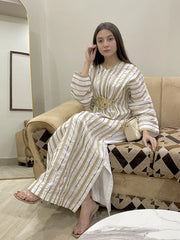 Stitched Cotton Kaftan Shirt  Classy & Comfortable 1 Piece