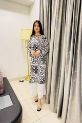 Cotton Block Printed Kurta Elegant & Comfortable 1 Piece