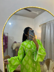 2 Piece Lawn Printed   Co- Ord Set