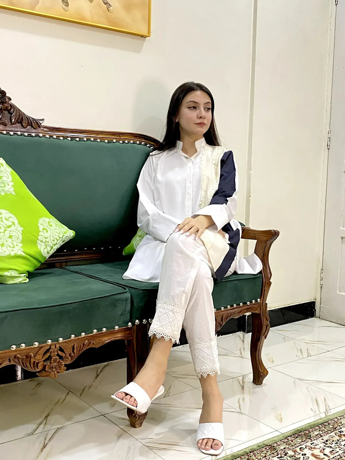 Versatile Design Cotton patchwork Kurti 1 Piece