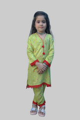 Stitched 2 Piece Set Super Soft ( Shirt + Trouser)-  100% Cotton