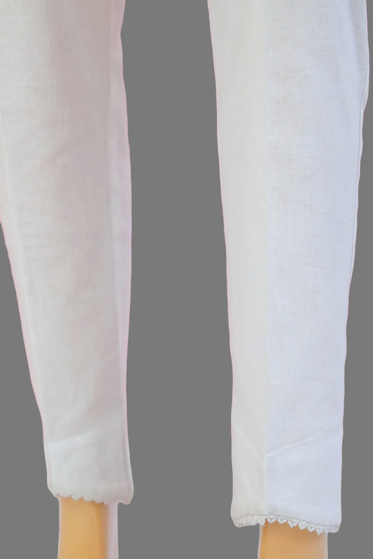 Stitched Trouser  -  100% Cotton  - Pre Shrinked