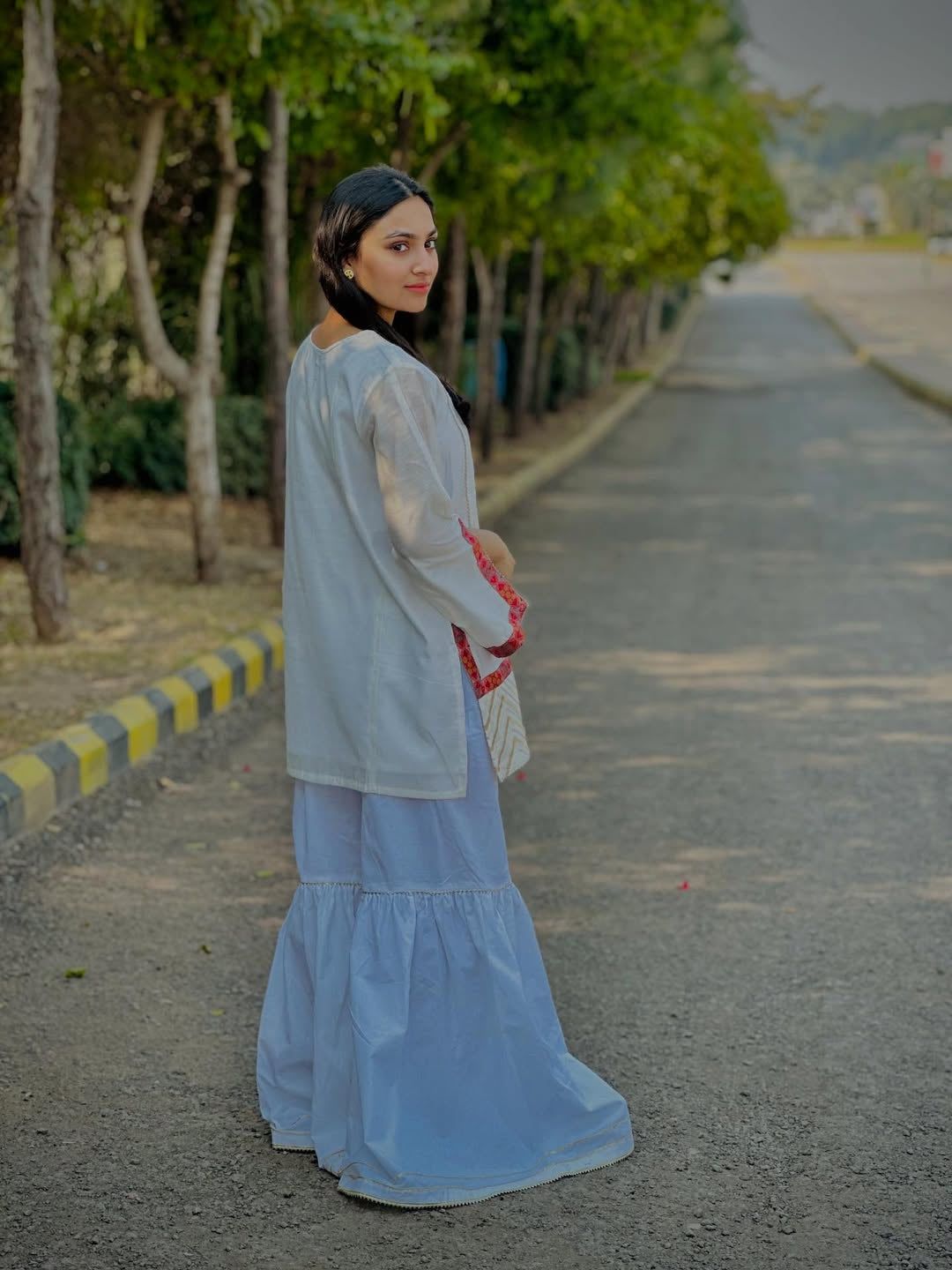 Embroidered Cotton Co-Ord Set