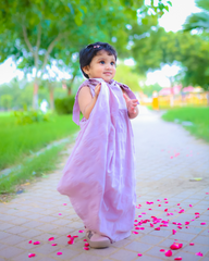 Seer Sucker Cotton Kids Dress – Soft & Breathable