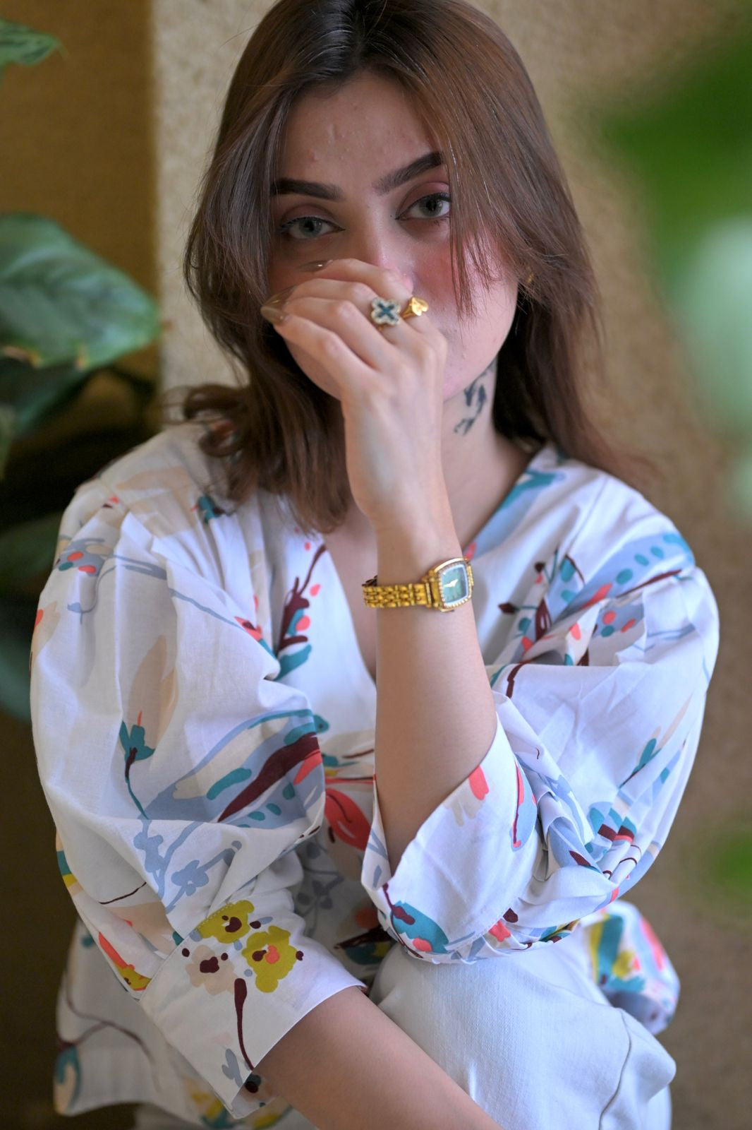 1 Piece Cotton Printed Shirt