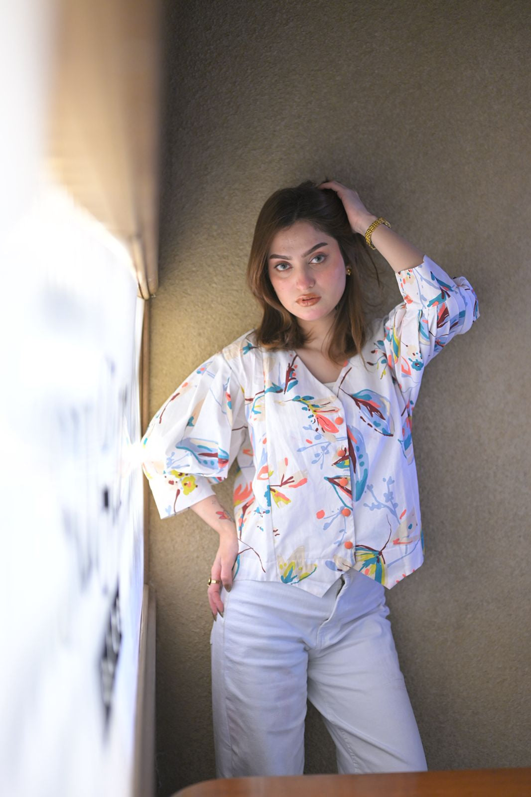 1 Piece Cotton Printed Shirt