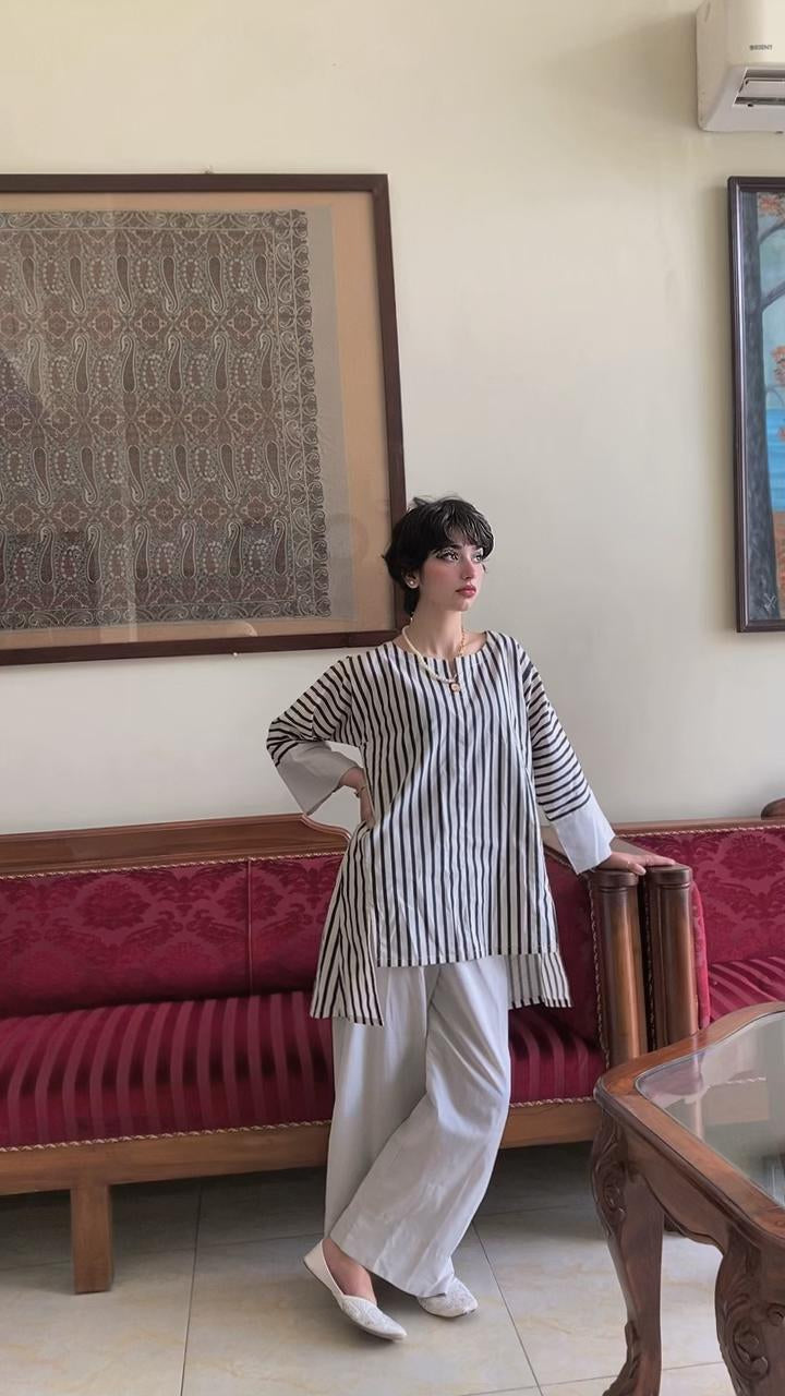 Stripe Cotton Coord Set