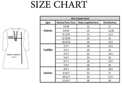 Girls Raw Silk 3Pcs Nikhaar-Ivory